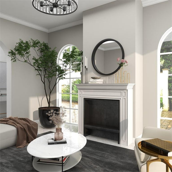 Jarrón decorativo geométrico plegable en metal dorado