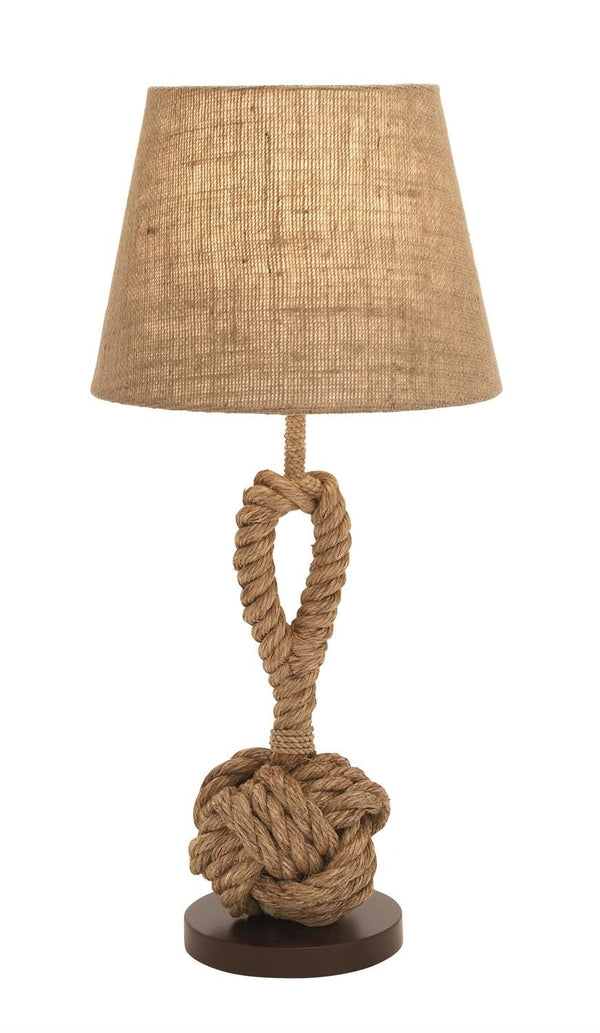 Lámpara de mesa de cuerda