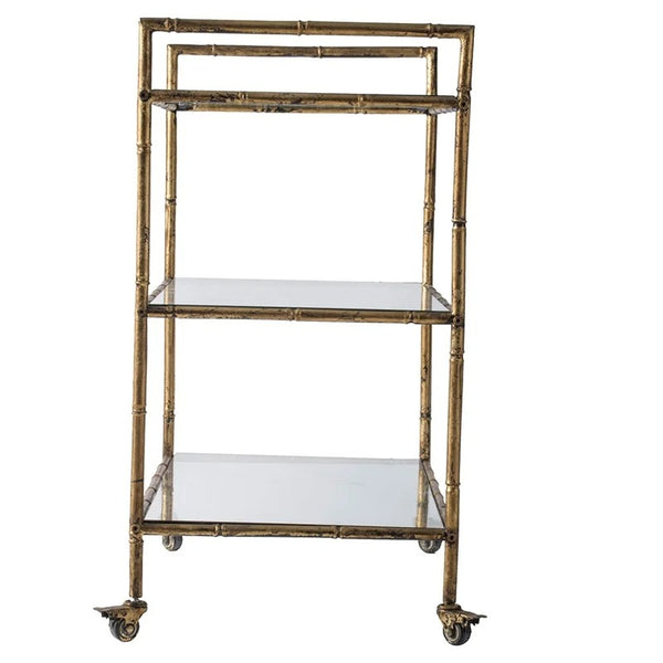 Carrito de Bar Antique Gold