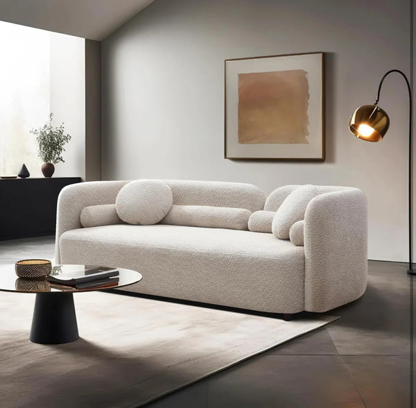 Colección de sofá Boucle de estilo japonés