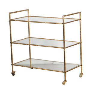 Carrito de Bar Antique Gold