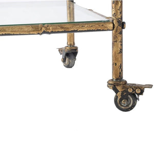 Carrito de Bar Antique Gold