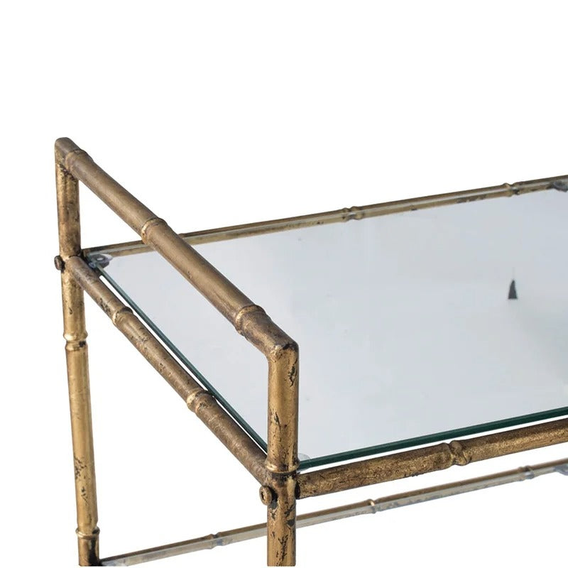 Carrito de Bar Antique Gold