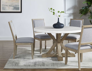 Comedor Redondo de 4 Sillas Carena