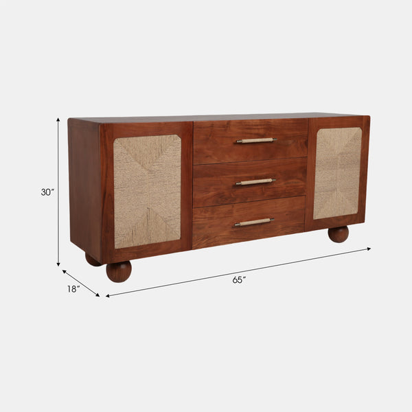 Credenza de Madera de Acacia