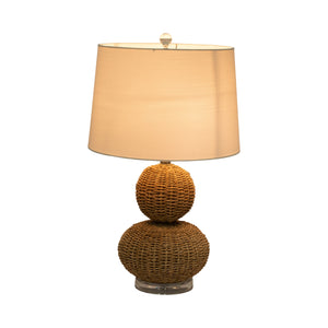 Lámpara de mesa Rattan de 25″