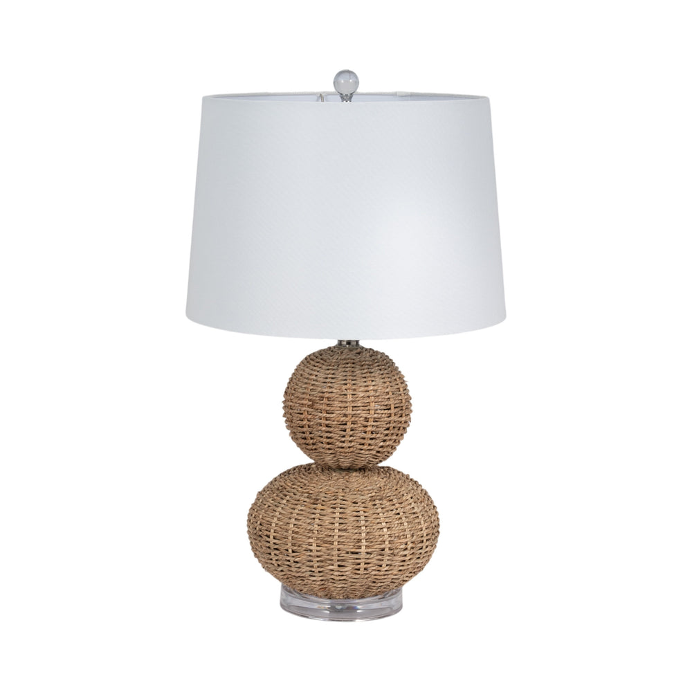 Lámpara de mesa Rattan de 25″
