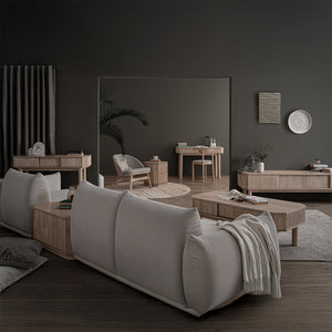 Mesa de centro Ludlow Blanco Lavado