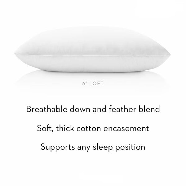 Almohada Cotton Encased Down Blend