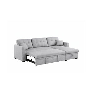 Sofá cama convertible gris