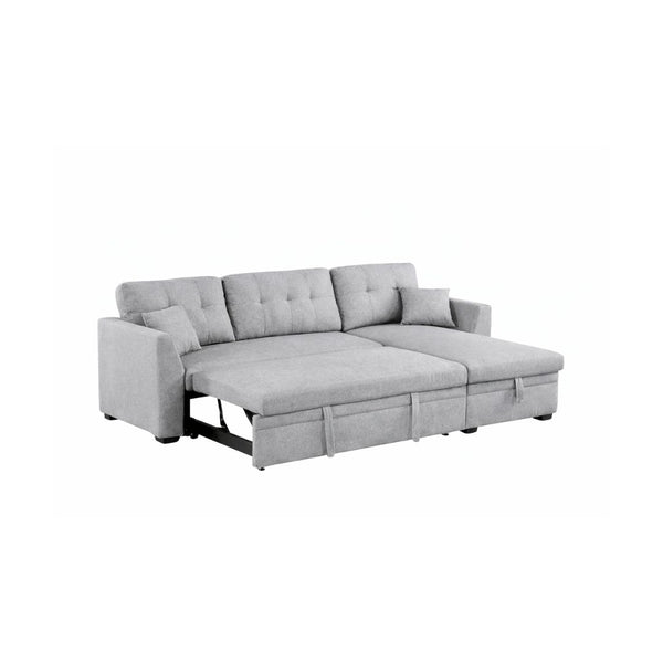 Sofá cama convertible gris