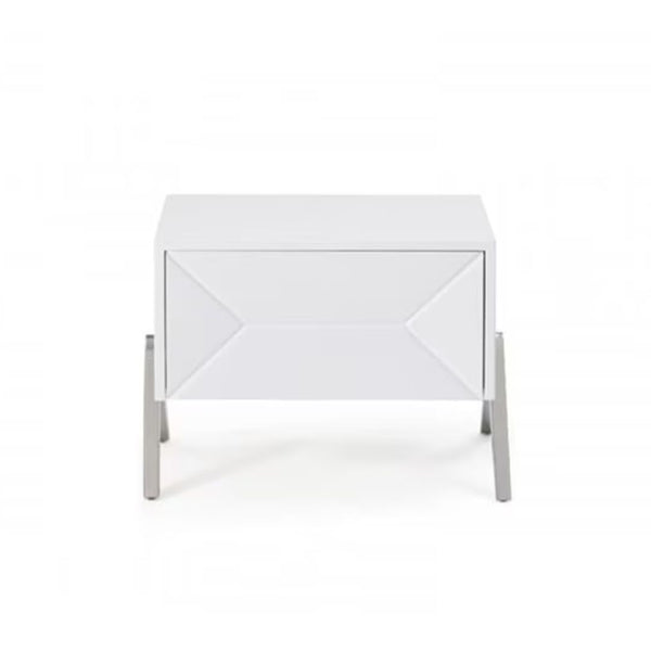 Mesita de noche moderna con cajón
