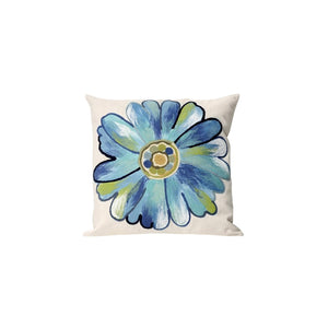 Cojín decorativo Daisy para interior/exterior – diseño floral