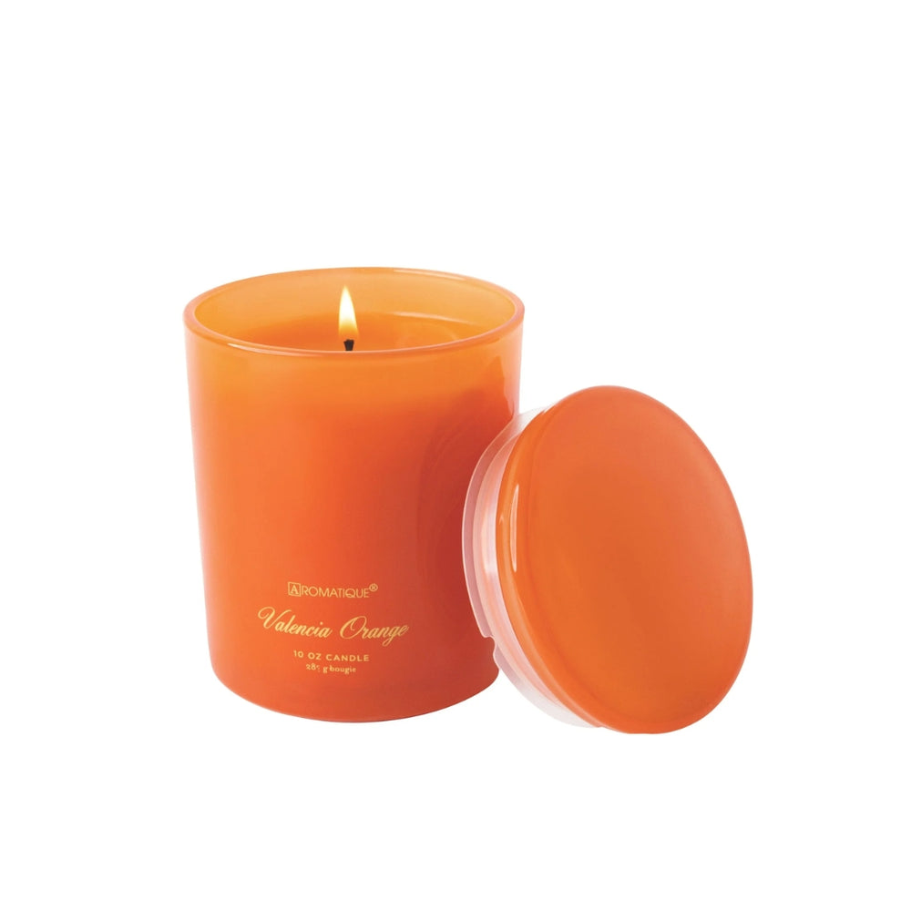 Vela aromática Valencia Orange en vaso de vidrio – colección Foundry