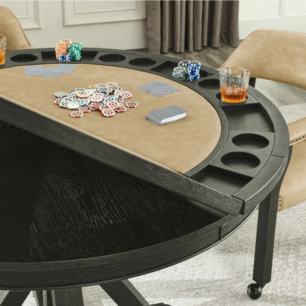Juego Comedor 6PC Negro (GAME)